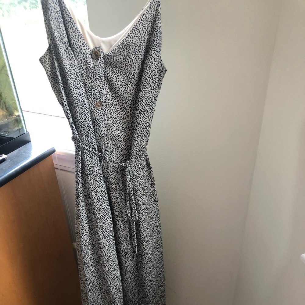 Maxi button down dress